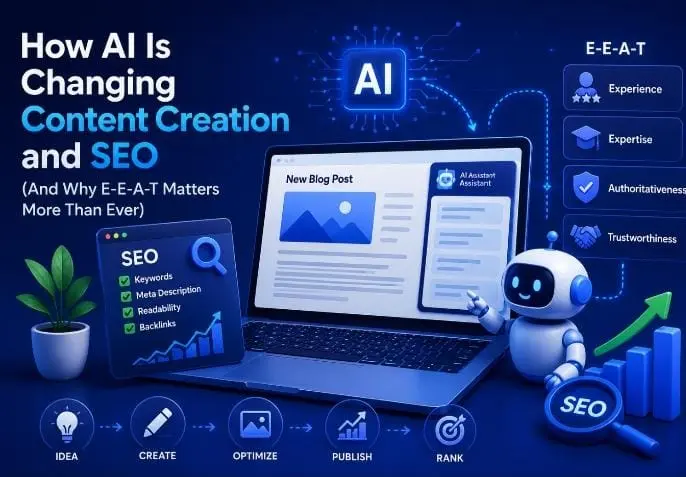 How AI Is Changing Content Creation and SEO (And Why E-E-A-T Matters More Than Ever)